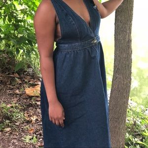 Urban outfitters denim dress (only worn once)